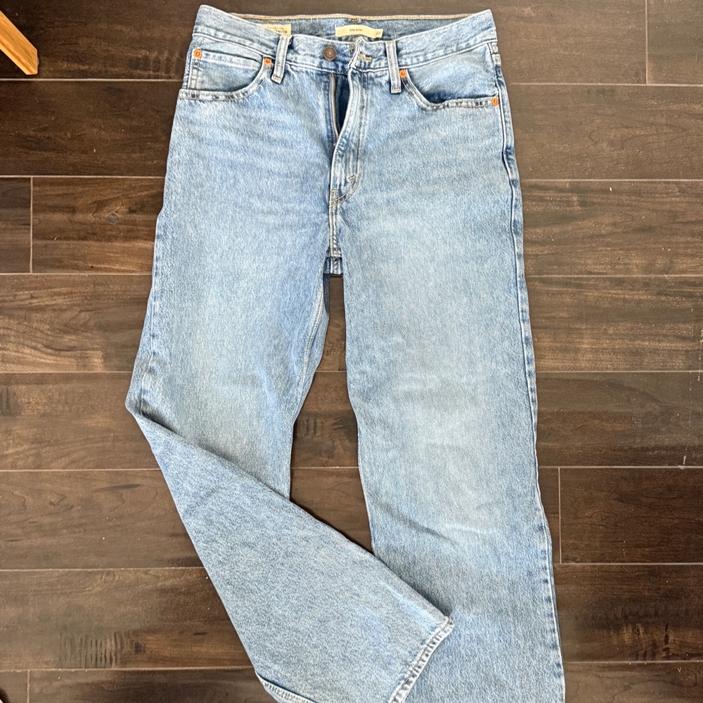 Levi’s Dad Jeans 501s Light Wash low rise Denim